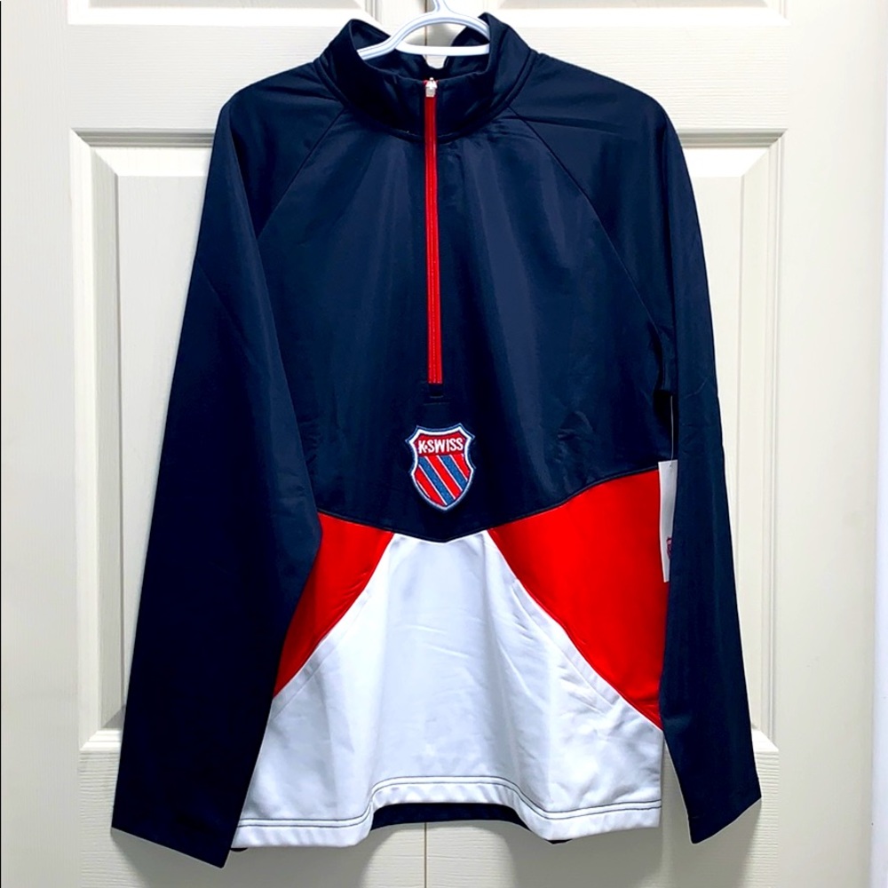 K-Swiss Stripes Track Jacket